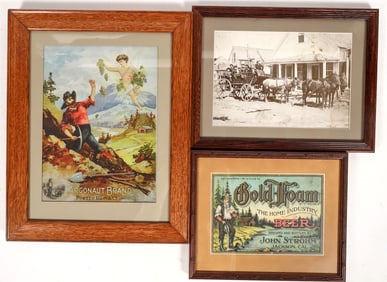 California Mining Reproduction Framed Items [195329]