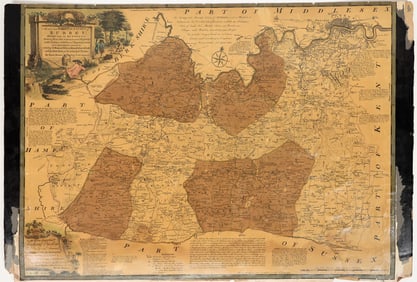 Tonopah Plat Map & Repro British Map [196671]