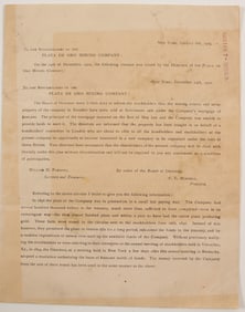Mexican Mine Prospectus: Playa de Oro 1903 [90597]