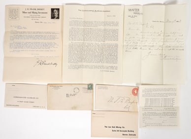 Alaska, Montana and Colorado Mining Ephemera [194150]