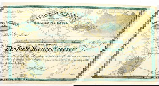 Unissued " Gold Mining Company" Stock Printer's Proof [195617]