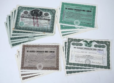 Goldfield Consolidated Mines Co. Stock Collection [195069]