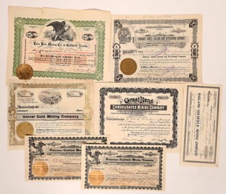 Goldfield Mining Stocks, 6, Pre 1907 [180632]