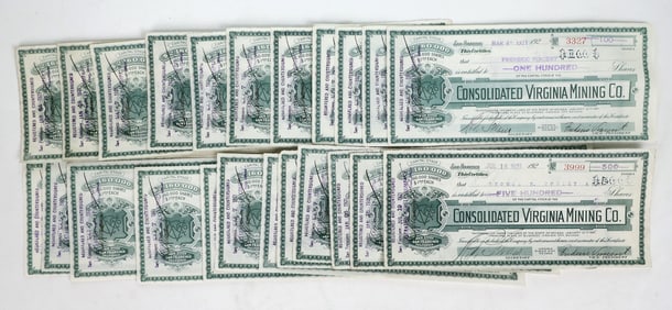 Cons. Virginia MC Stocks, 25 [195791]