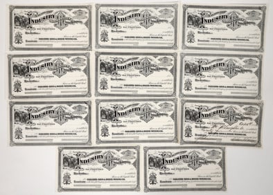 Industry Gold & Silver Mining Stocks, 11, 1878 [193958]