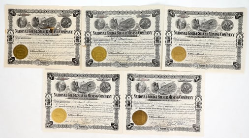 National Gold & Silver Mining Company Stocks [195026]