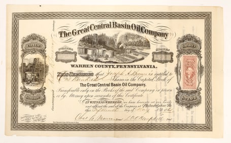 Great Central Basin Oil Co. Stock [191229]