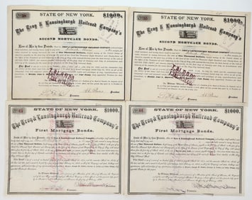 Troy & Lansingburgh Railroad Company Mortgage Bonds (4) [196431]