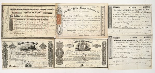 Great Lakes Railroad Stocks, 6 [193018]