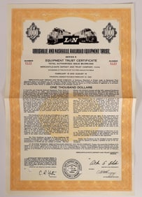Louisville & Nashville RR Equip.Trust Bond, 1971 [154887]
