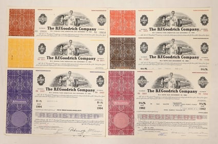 BF Goodrich Bonds, 6 Different [190956]