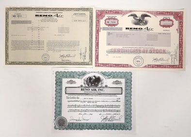 Reno Air, 3 Different Stock [190776]
