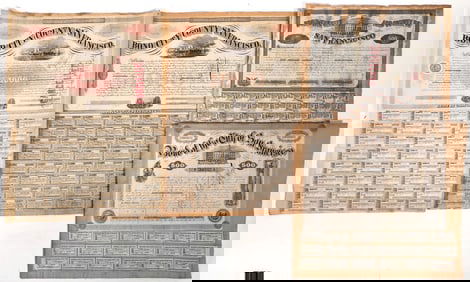 San Francisco Bonds Group, 1855-1867 [193139]