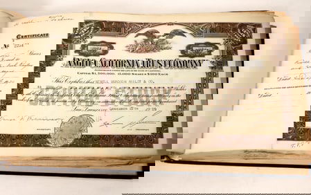 Anglo-California Trust Co. Stock Book, 1929-1932 [192950]