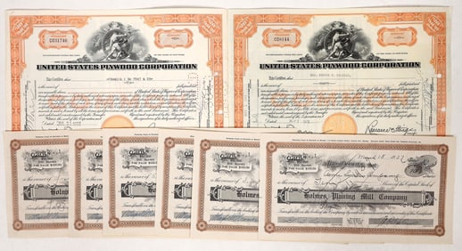 Lumber Products Stocks, 2 Different [192281]