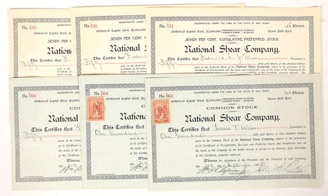 National Shear Stocks, 7, 1898 [192277]