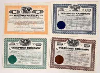 Telephone Stocks Telepost (5) [176669]
