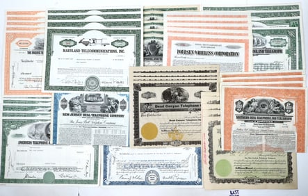 Telephone Stocks and Bonds, 50 [191153]