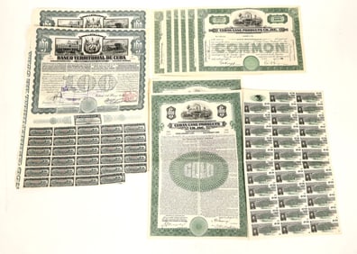Cuban Bonds and Stocks. [183517]