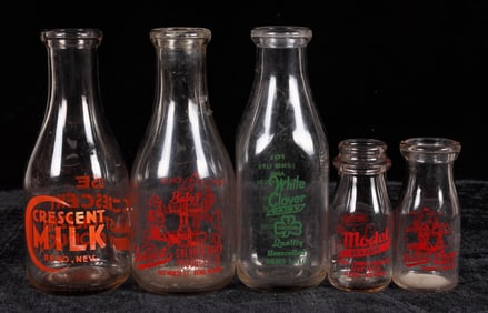 Reno Milk Bottles, 5 [195127]