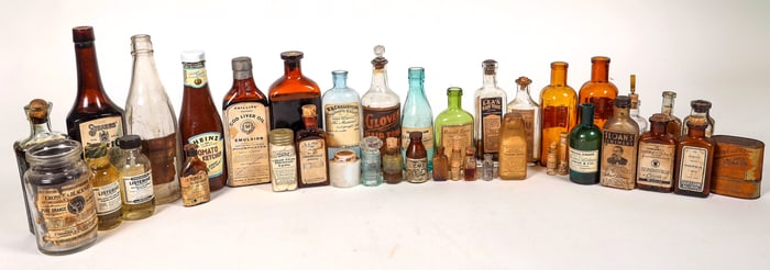 Paper Labeled Bottles (20) [195300]
