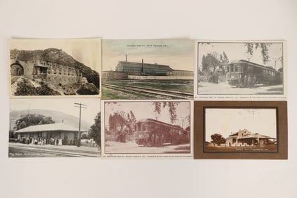 California Railroad Postcards (5) [190132]