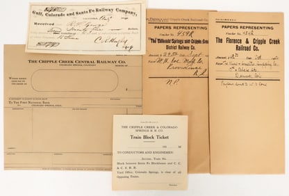 Colorado Railroad Ephemera Group [193014]