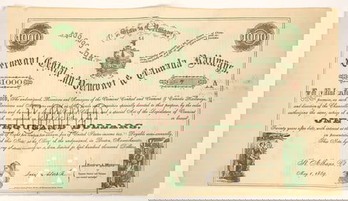 Vermont Central/Vermont & Canada Railway Loan [191223]