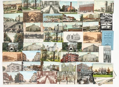 Erie Co.; Sandusky/Upper Sandusky; Buildings, 60 Postcards [187740]