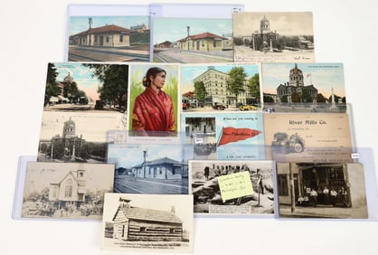 Tuscarawas Co.; New Philadelphia; Street Scenes, 15 Postcards [188092]