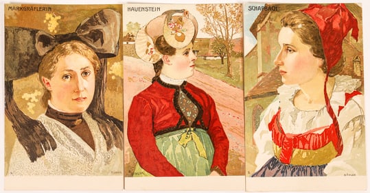 German Bumler Art Cards (3) [169590]