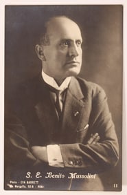 Benito Mussolini Postcard [186548]