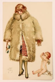 Art Nouveau Postcard by Jean Tam [185392]