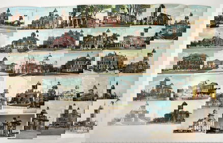 Court House Postcards with RPC's, 26 Different States [193773]