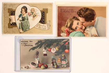 Postcards - Vintage Holidays, c1911 (3) [188588]