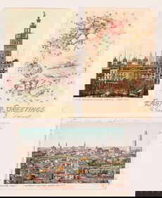 Philatelic Postcards 1906-08  (3) [192423]