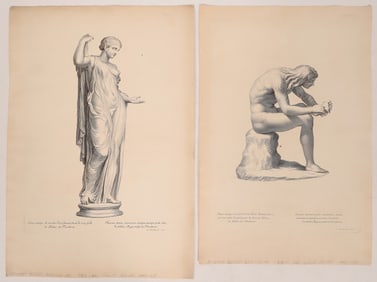 Intaglio Prints by [x=#8230/]tienne Baudet  (2), c1600s [179981]