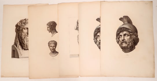Intaglio Prints Published by Payne & White London 1809 (5) [179989]