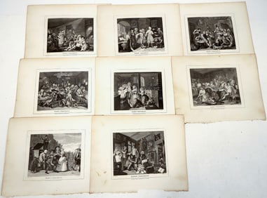 Hogarth's Rake's Progress Prints  [187181]