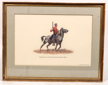 Northwest Mountie Print [194674]