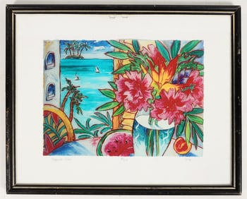 Colorful Hawaiian Art Print, Framed [197410]
