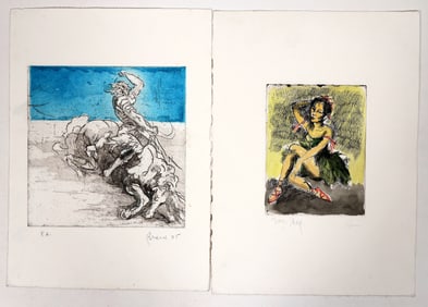 Two Color Lithographs [193530]
