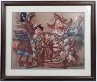 Asian Family Print by Virginia Dan [196564]