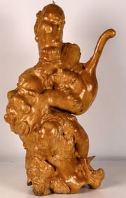 Natural Boxwood Tree Root Sculpture [149006]
