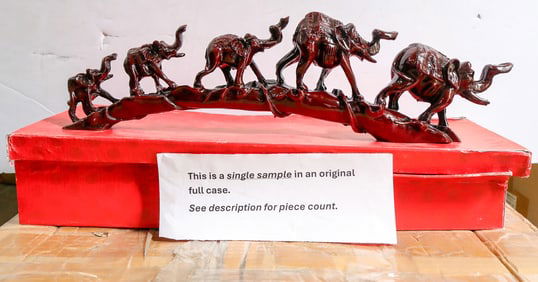Resin 5 Elephant Train, 11 Sets [196148]