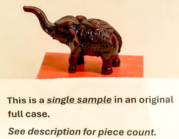 Small Resin Elephant Figurines (60) [196256]