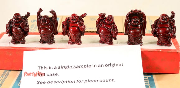 Resin Buddha Sets of 6, 20 [196230]