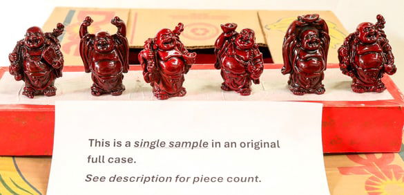 Resin Buddha Sets of 6, 22 [196225]