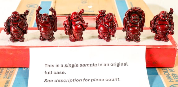 Resin Buddha Sets of 6, 25 [196231]