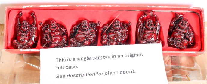 Resin Buddha Sets of 6, 60 [196149]